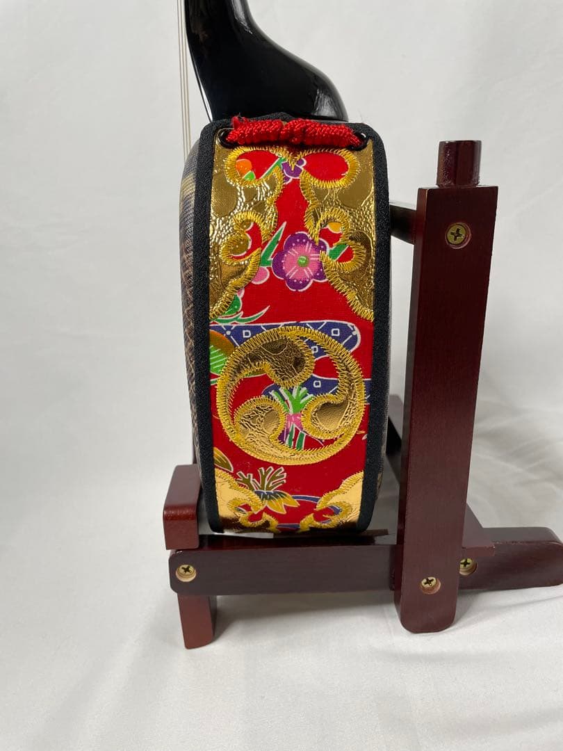 金城三味線製作所 実入り 桑木/くわ木 人工皮・三線