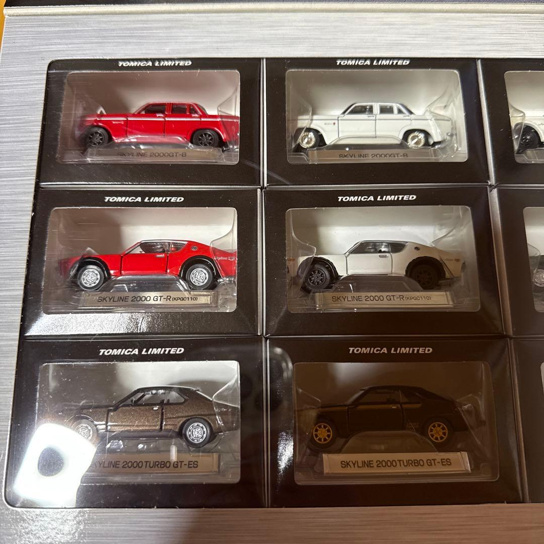 ミニカー TOMICA NISSAN SKYLINE 12 MODELS VOL.1
