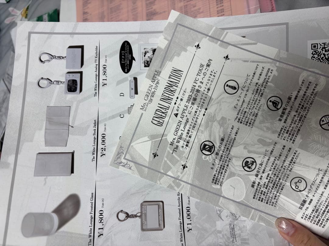 Mrs. GREEN APPLE フェーズ2 ライブ来場者配布物コンプ