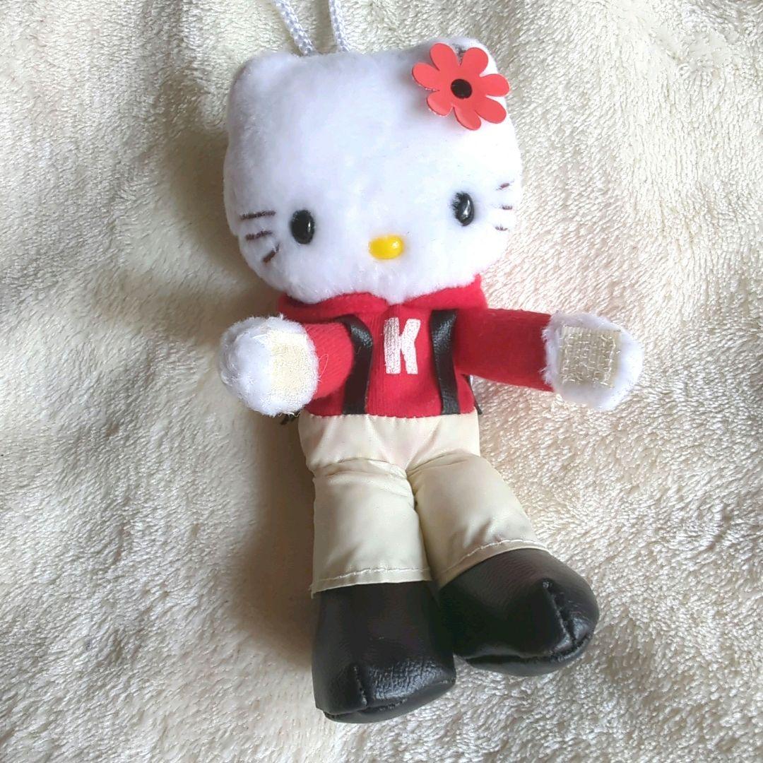 当時物　レア　レトロ　ハローキティ マスコットぬいぐるみ　キティー　サンリオ