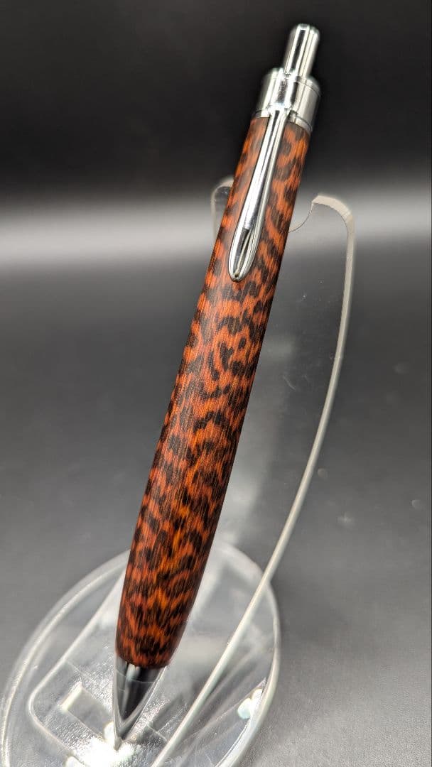 399ペン工房翌檜　極上　スネークウッド　木軸シャーペン　ボールペン