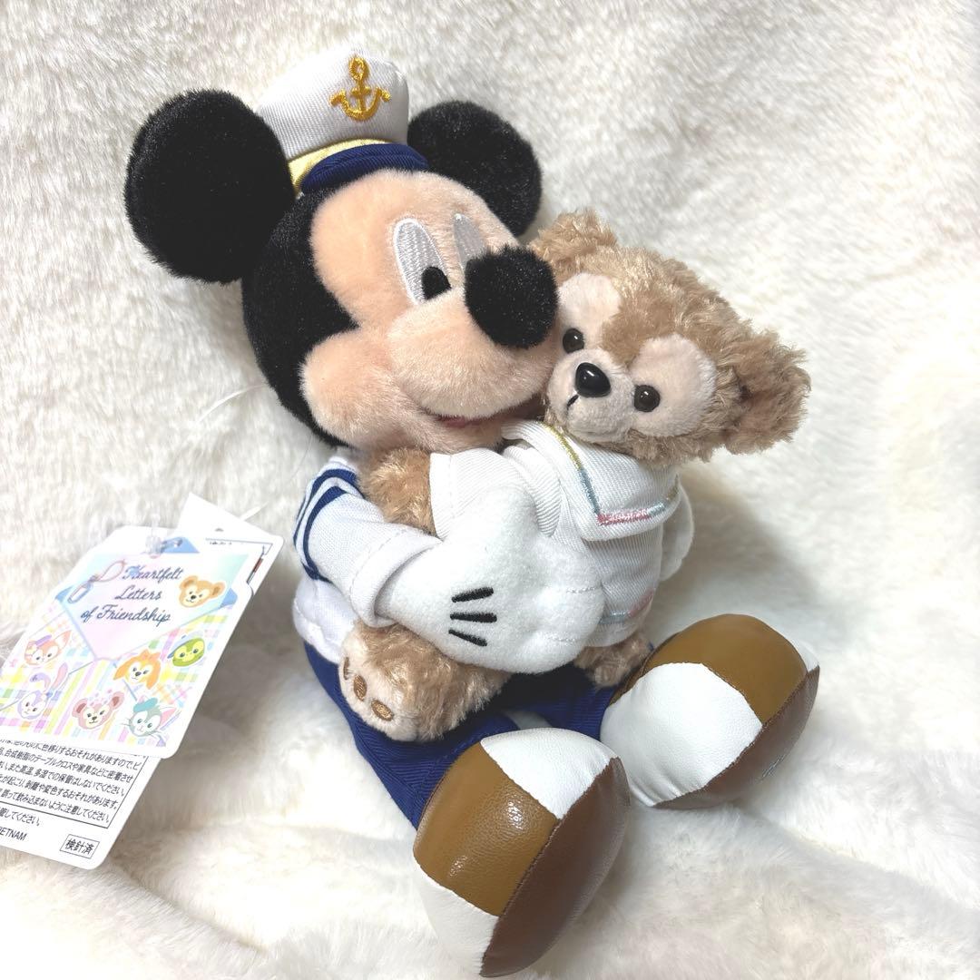 ダッフィー　ハートフェルト・レターズ・ オブ・フレンドシップ　ミッキーぬいぐるみ