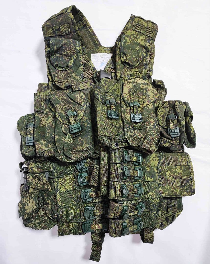 ロシア軍 実物 6sh117 新ロット タクティカルベスト バックパック セット