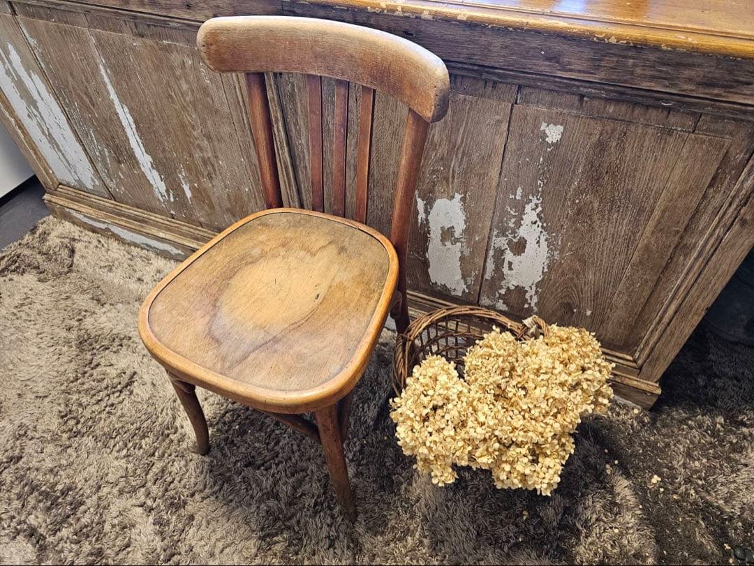 アンティーク　カフェチェアA 【送料込み】