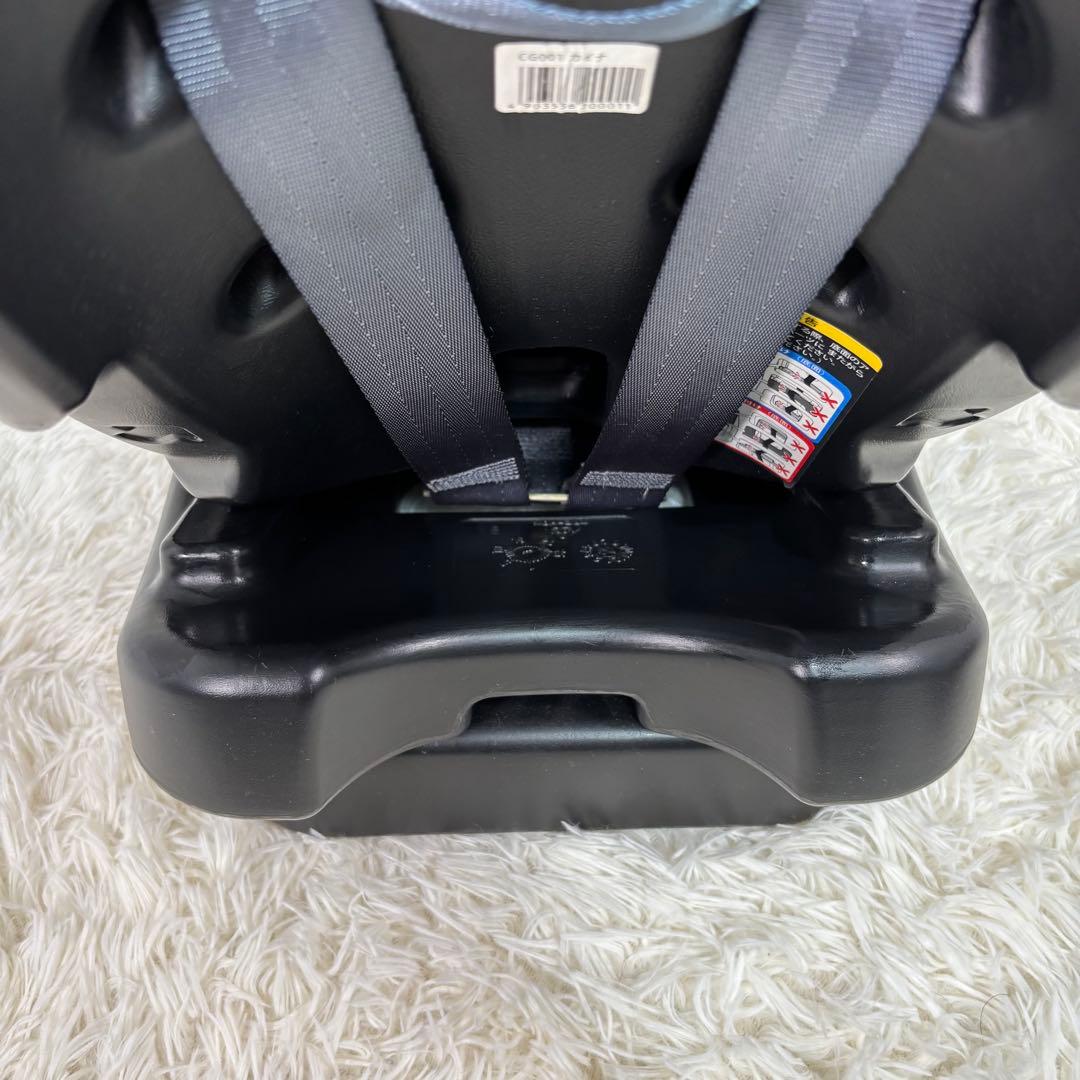 美品　リーマン　ジュニアシート　キッズシート　オレンジ　チャイルドシート