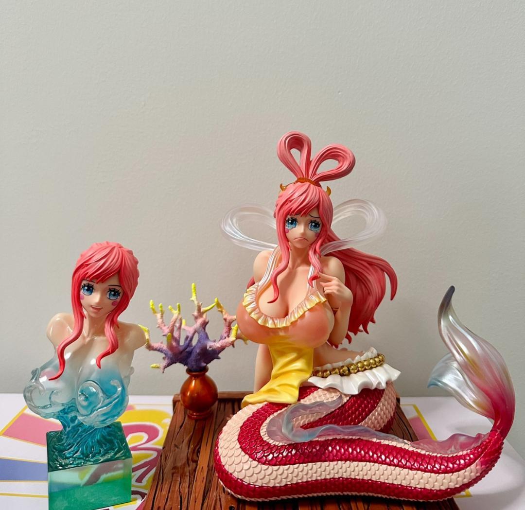 ワンピース しらほし Shirahosh 双頭彫 樹脂 彫刻 フィギュア