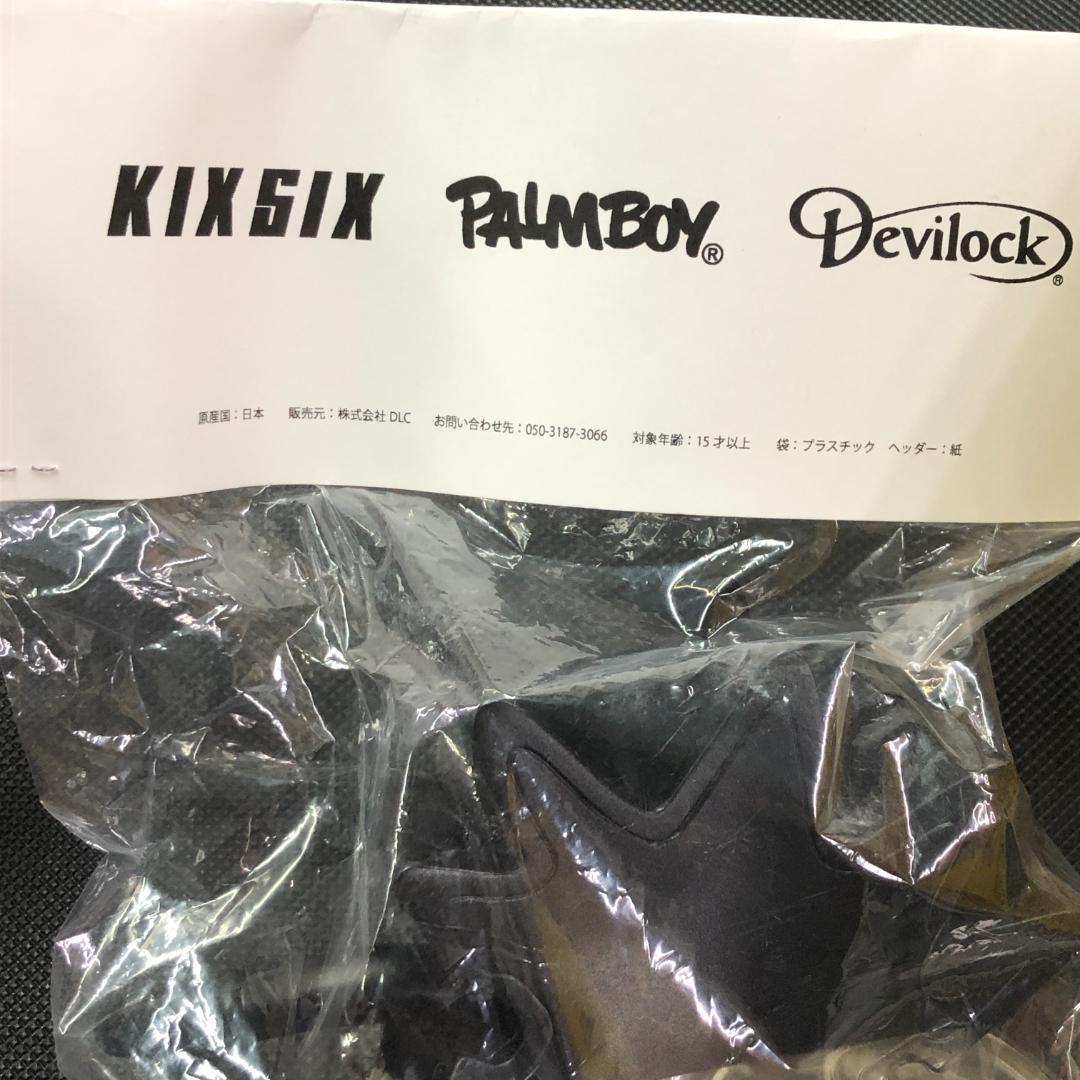 Devilock PALMBOY KIXSIX カプセルカラー クリア/ブラック