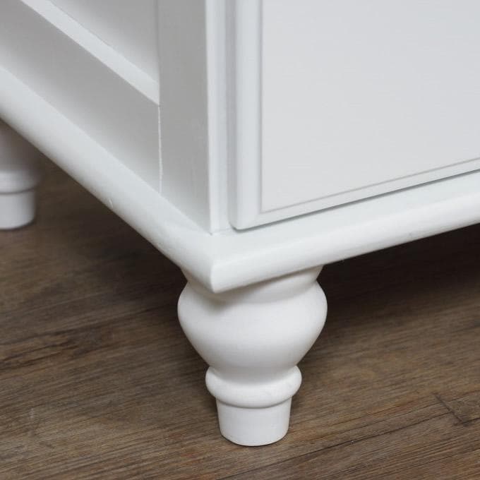 わすれなぐさ　白家具　ヨーロピアン調　チェスト　5段7杯　幅80ｃｍ