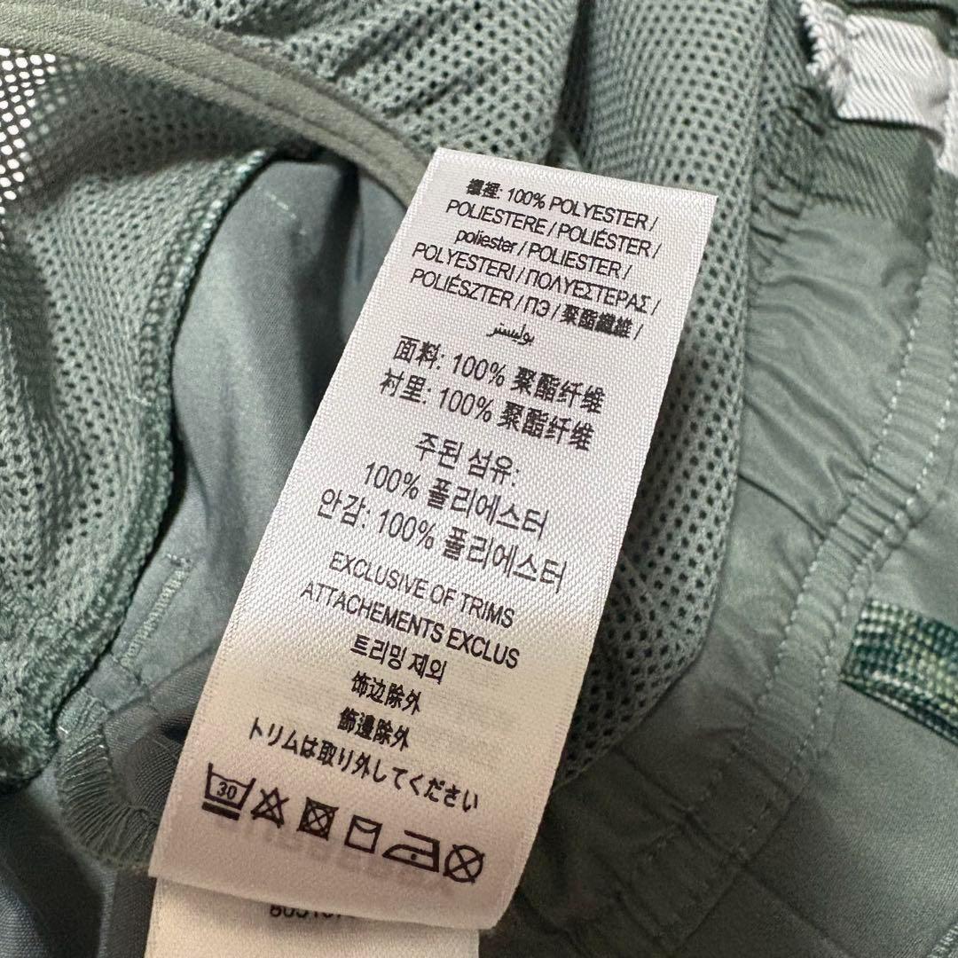 美品　BURBERRY メガチェック柄スイムショーツ 総柄水着　グリーン　M