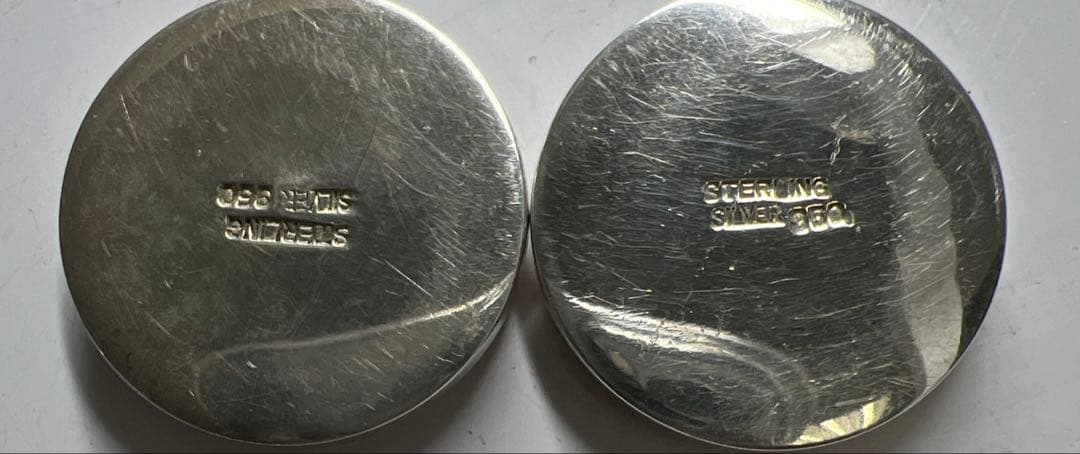 silver950刻印　折鶴ボンボニエール一対　57g 東Y7-0904⭐︎1F