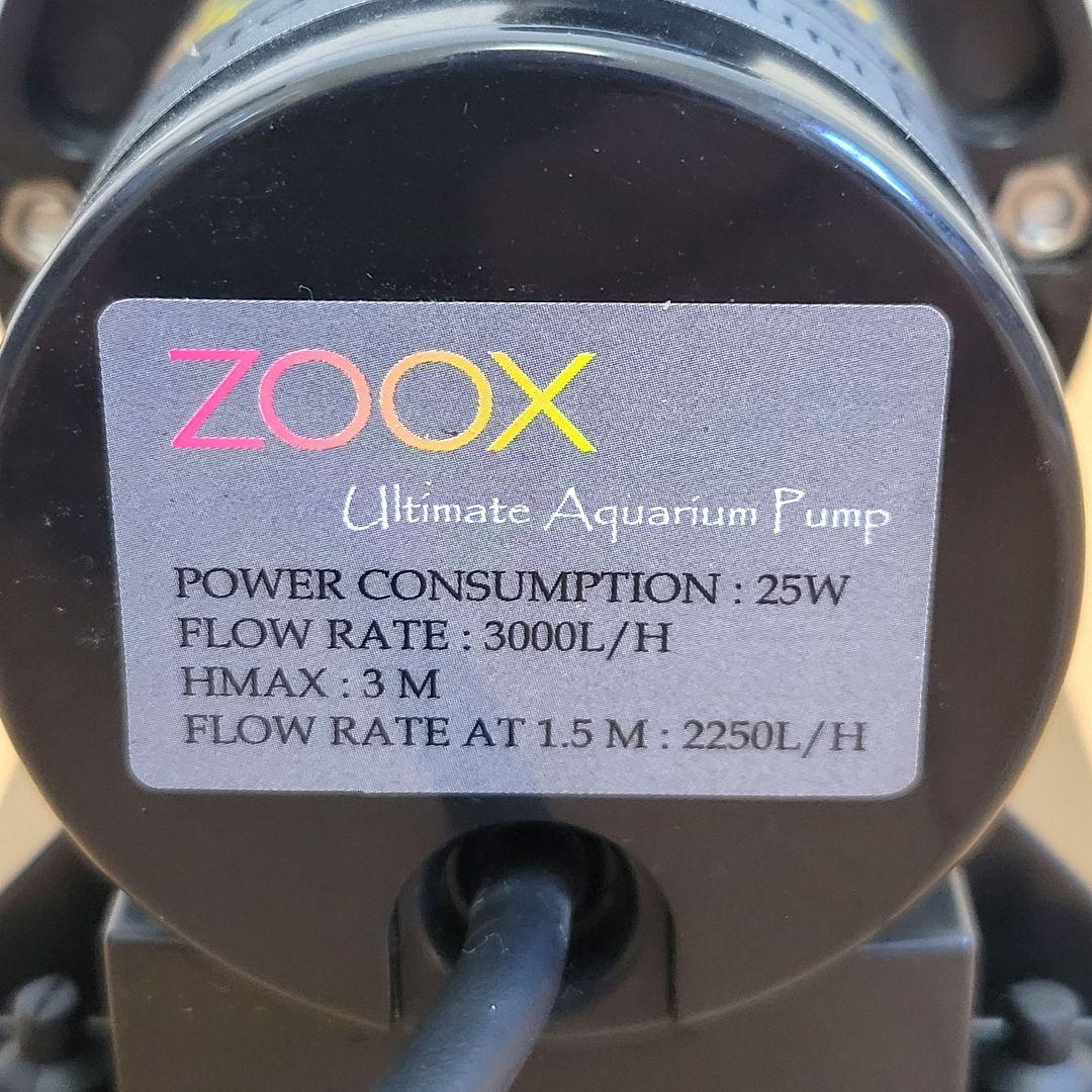 オーバーフロー水槽　ポンプ　DC電源　ZOOX DC 3000