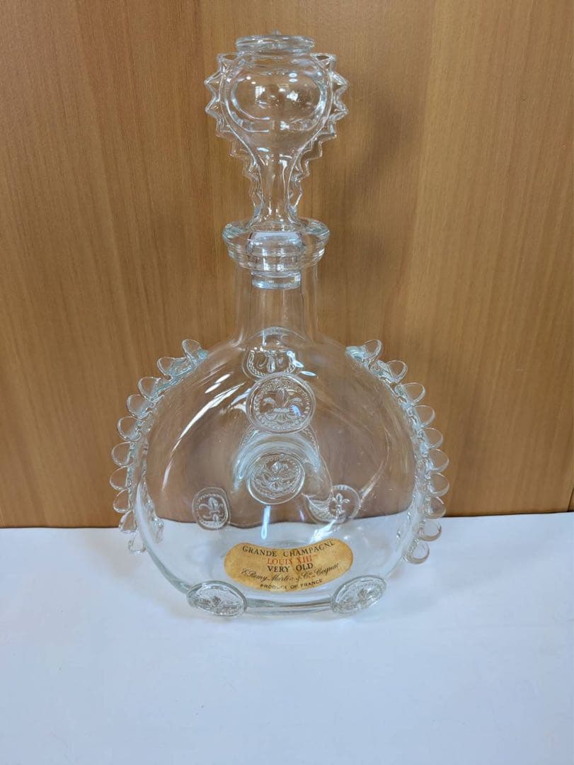 レミーマルタン　ルイ13世　バカラボトル　空き瓶