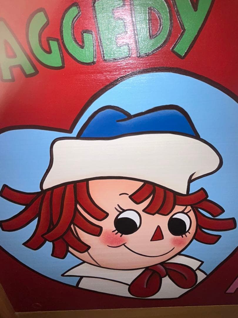 カントリー家具ハンドメイドベンチチェストラガディ＆アンディ　トールペイント