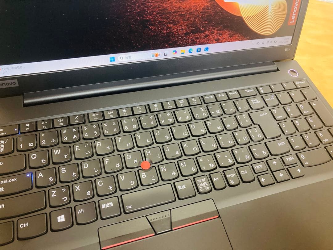 Thinkpad E15/メモリ16GB/CPUi7/office2024