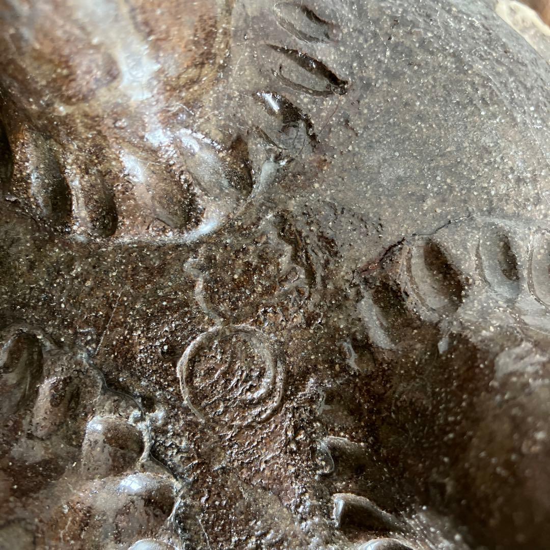 江戸時代　上野焼三足香炉　(蓋無し) 遠州七窯