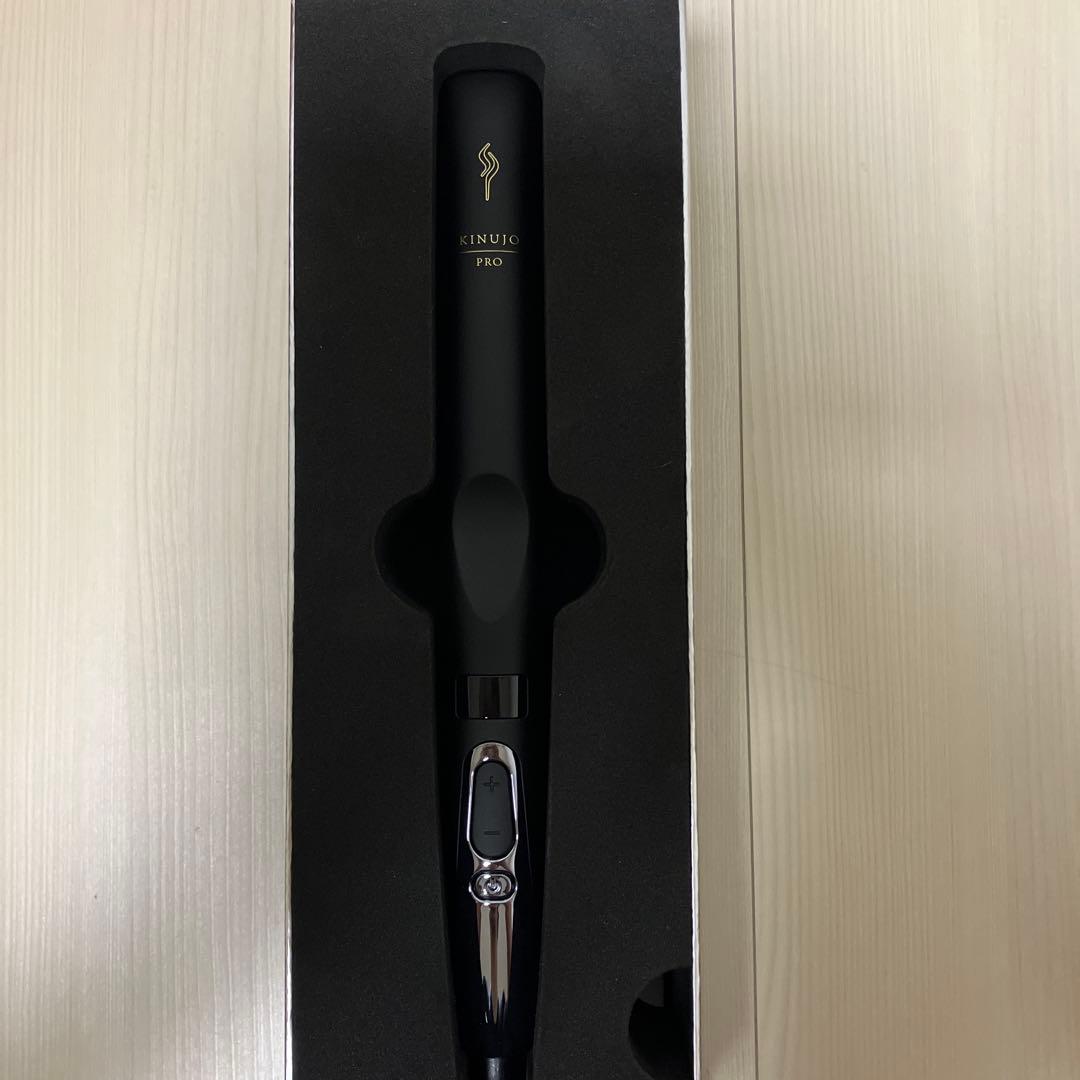 KINUJO 絹女PRO KP001 ブラック ストレートアイロン