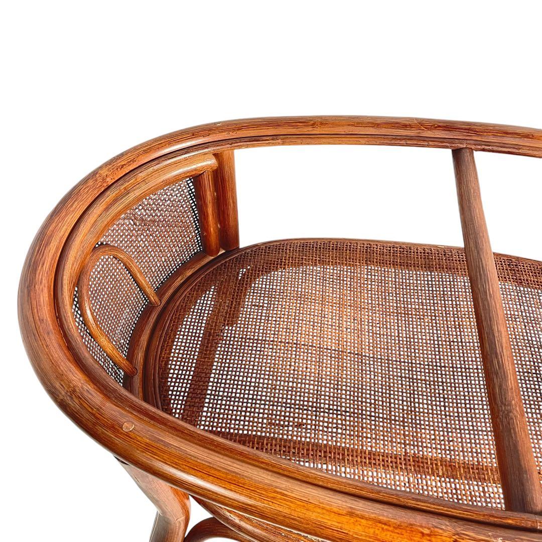 HR426 【レアデザイン】籐　ラタン　サイドテーブル　センターテーブル