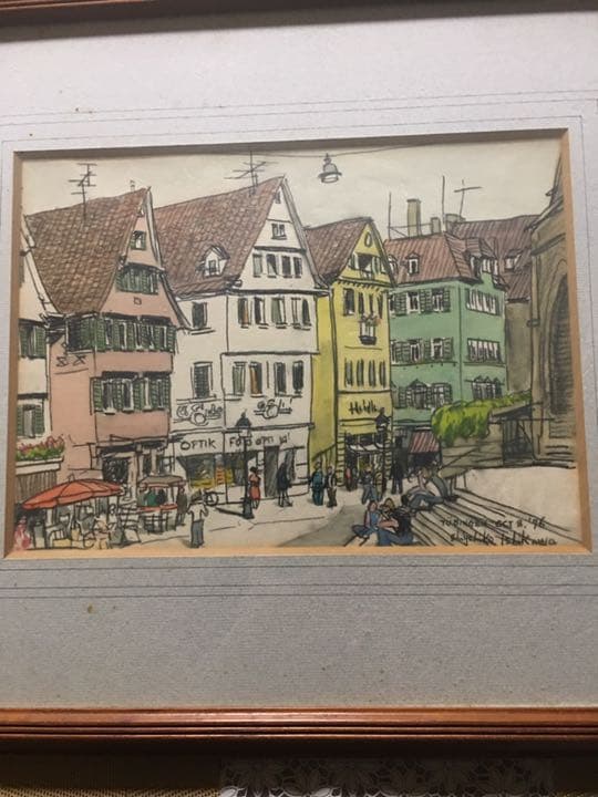 石川 滋彦 水彩画