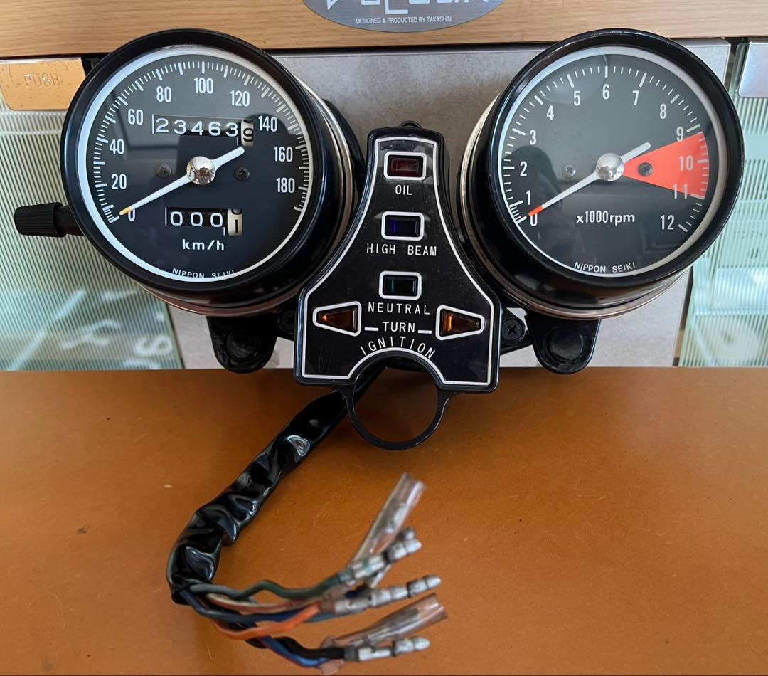 CB400Fメーター・タコメーターセット ヨンフォア