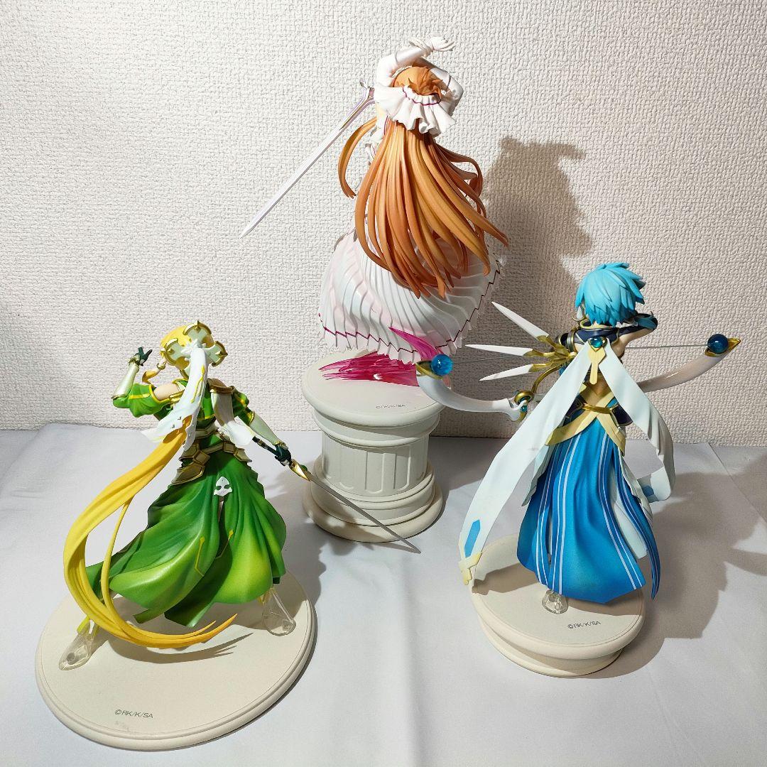 ☆　saoフィギュア　創世神ステイシア　太陽神ソルス　地神テラリア　☆