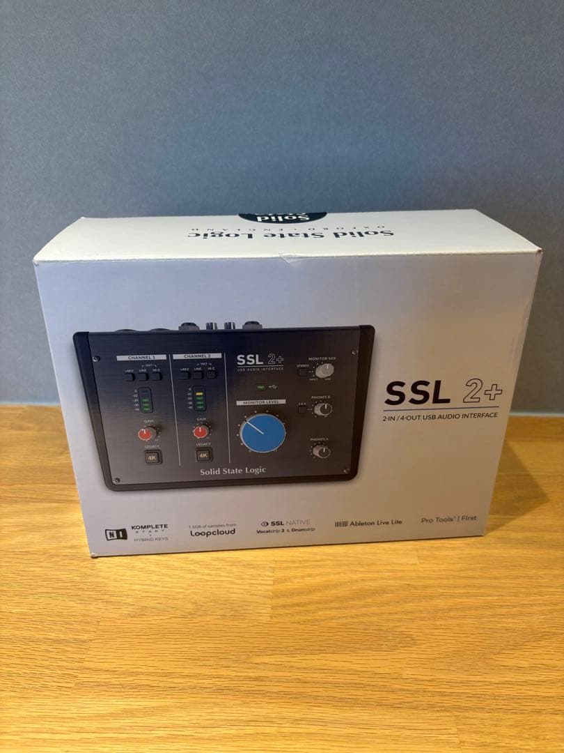 SSL 2+ USBオーディオインターフェイス