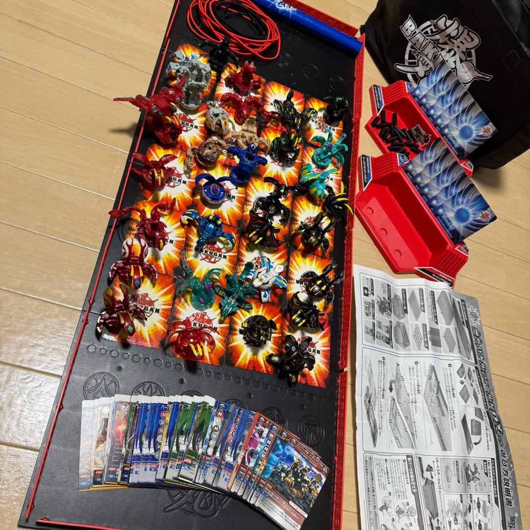 爆丸　スタジアム　本体34体　説明書付