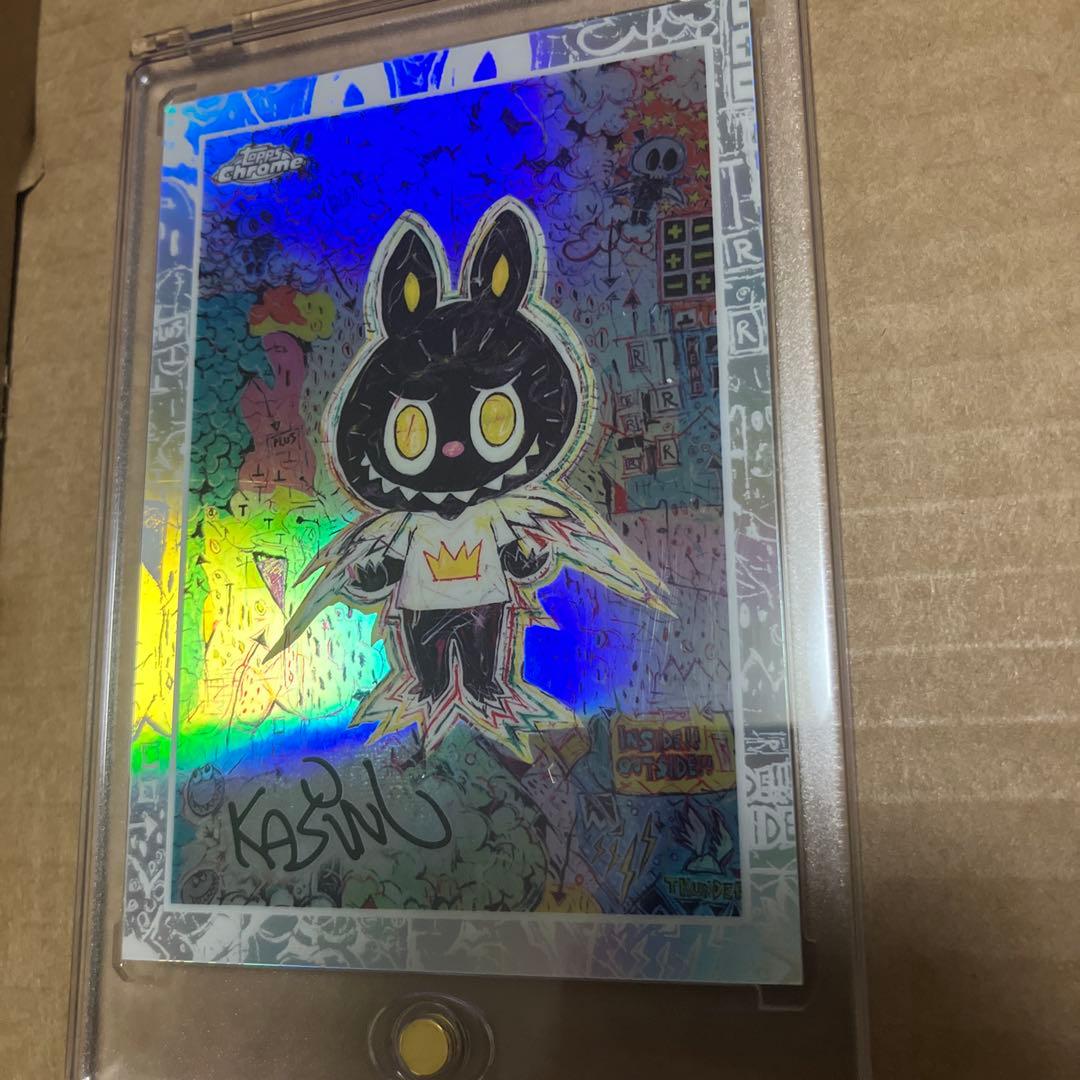 topps ラブブ　サイン　labubu