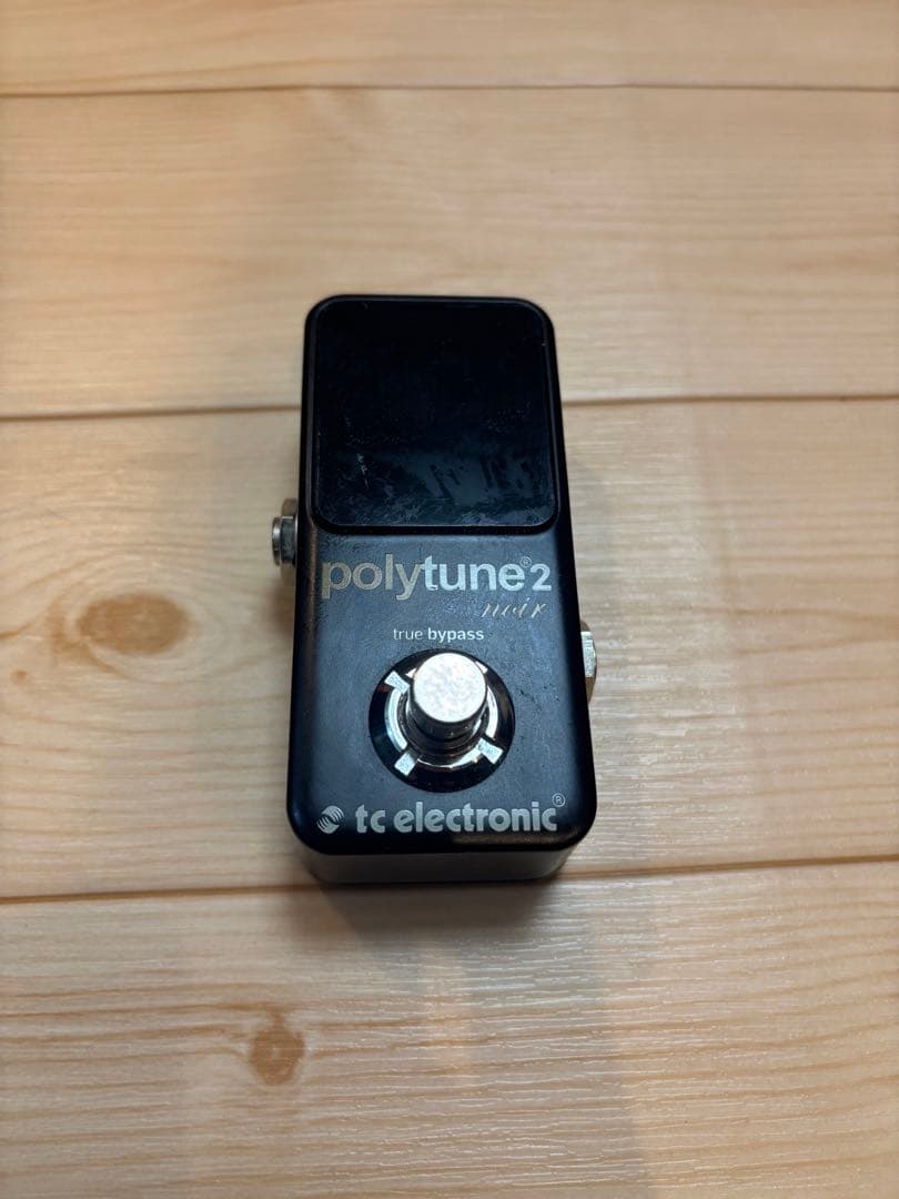 tc electronic polytune2 noirギターチューナー
