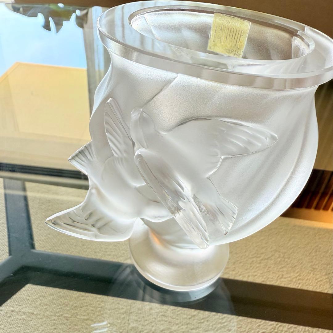 Lalique ルネ・ラリック　花瓶　フラワーベース
