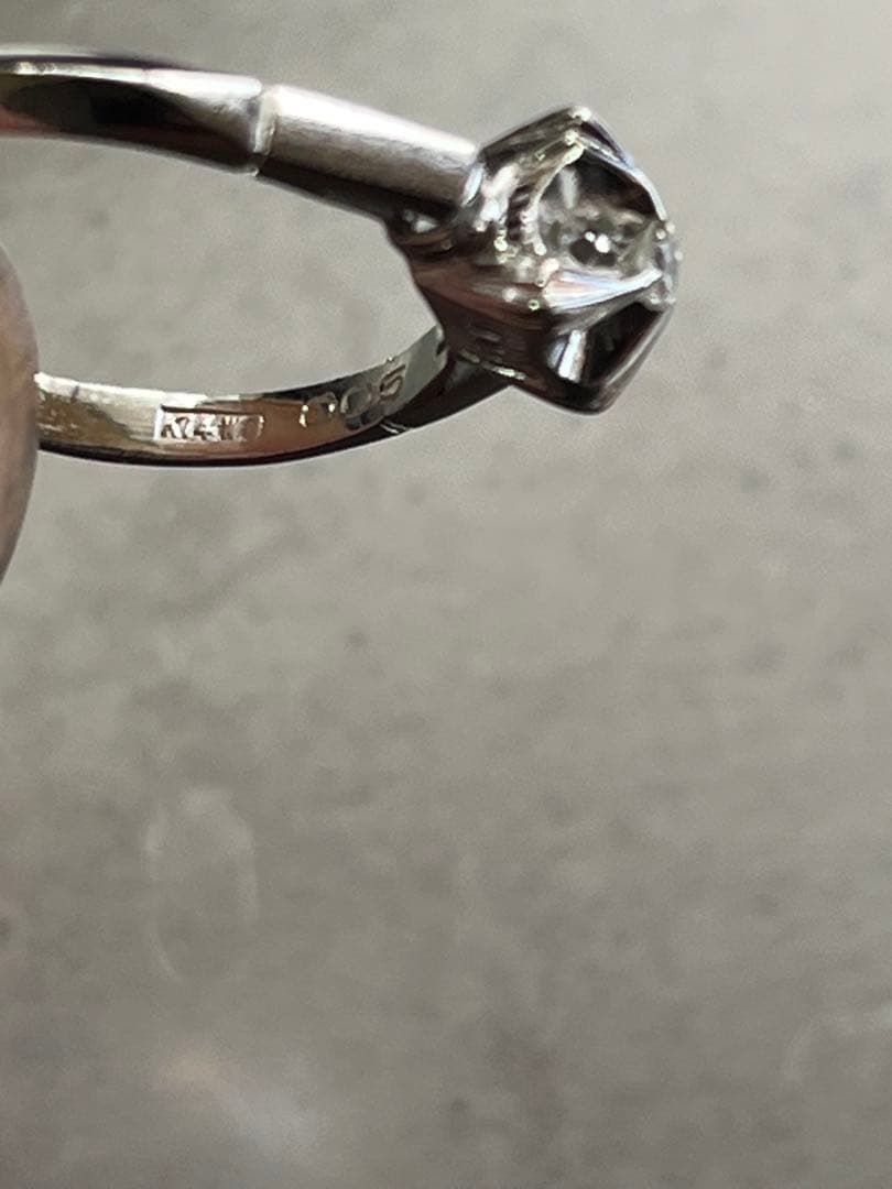 指輪　ダイヤ0.05ct