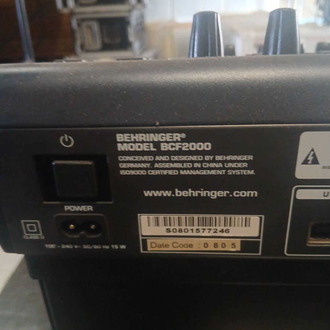 Behringer BCF2000 USB MIDI コントローラー ジャンク扱