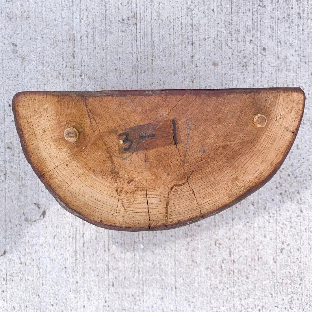 【稀少】昭和レトロ 木製 天然木 欅材 一枚板 脚付き座卓 センターテーブル