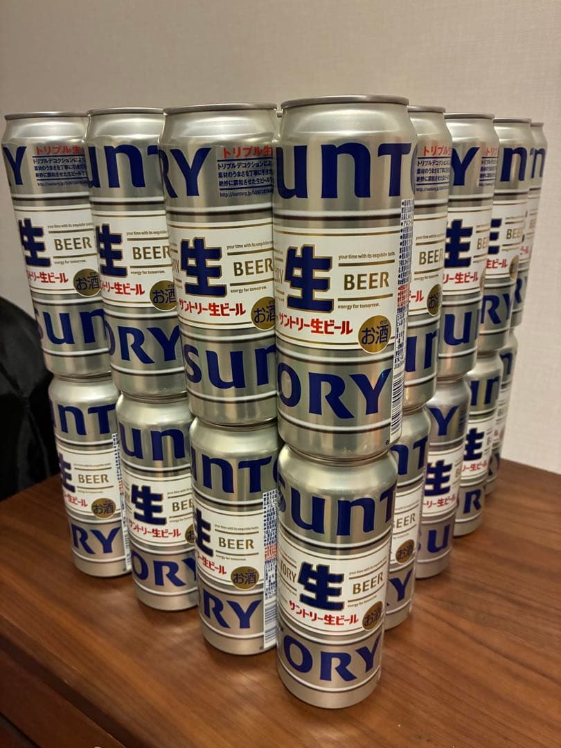 ビール500ml40本 サントリー生ビールまとめ売り