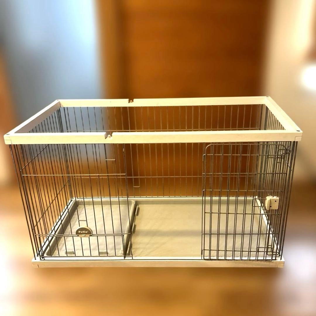 ★ ペティオ★ドッグルームサークル　小型犬用　ケージ　犬用サークル　ホワイト