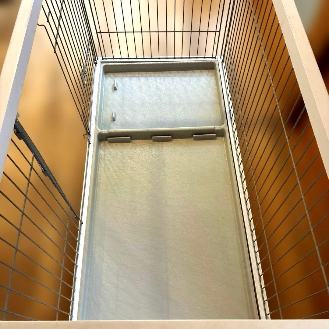 ★ ペティオ★ドッグルームサークル　小型犬用　ケージ　犬用サークル　ホワイト