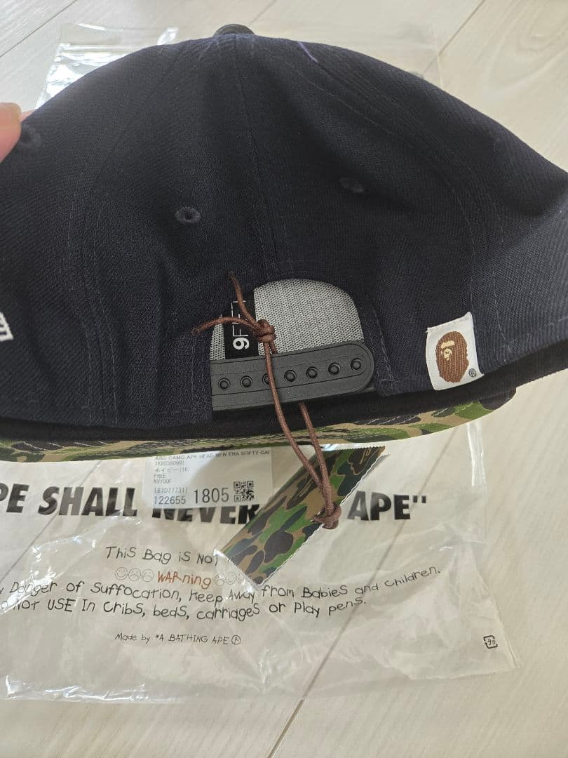 A BATHING APE 9FIFTY YOUTH キャップ