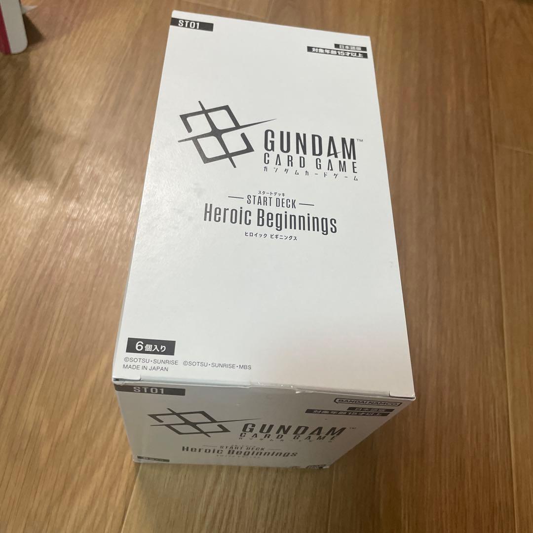ガンダムカードゲーム　ヒロイックビギニングス　ウイングス　6個セット
