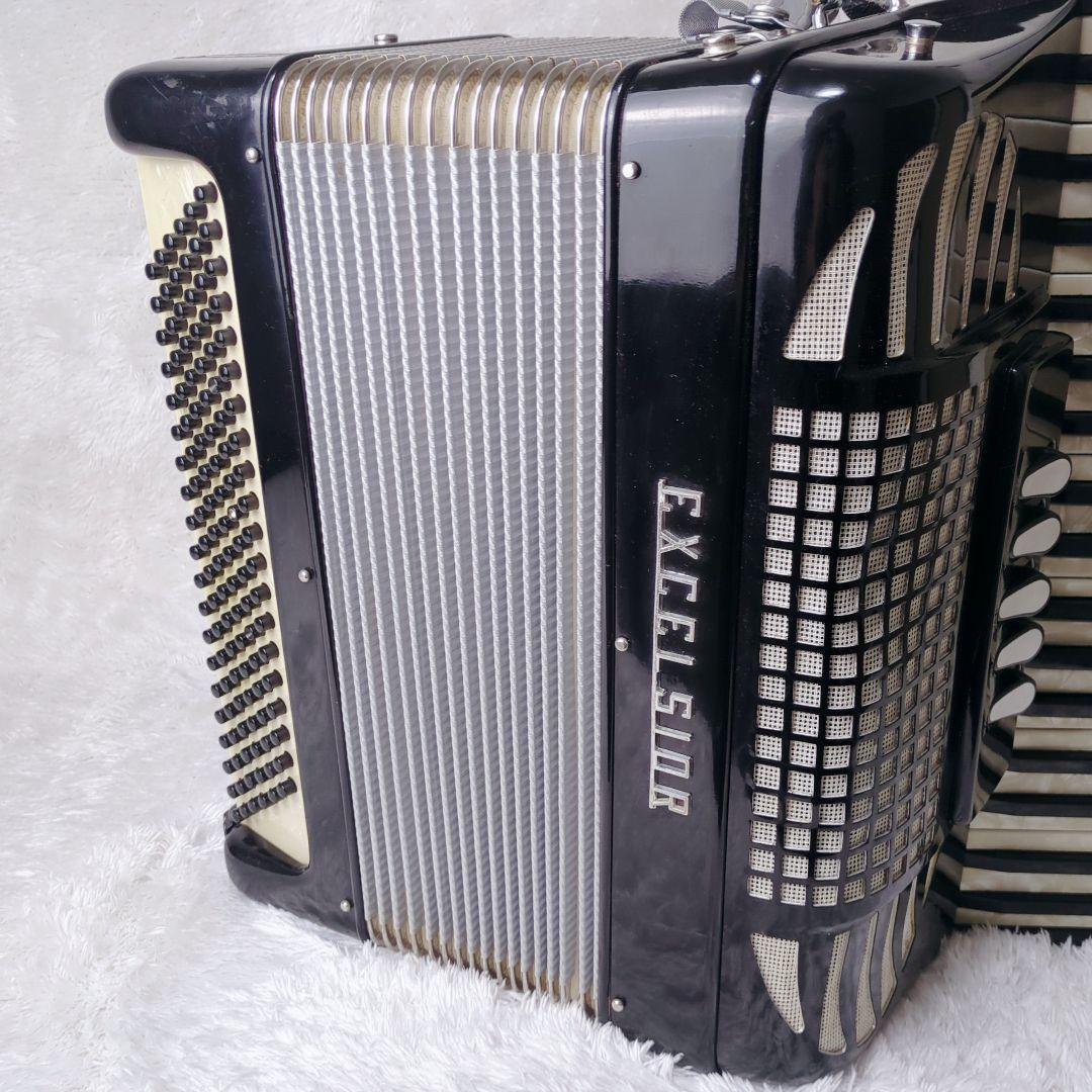 希少 EXCELSIOR イタリア製 303 後期型 アコーディオン ケース付