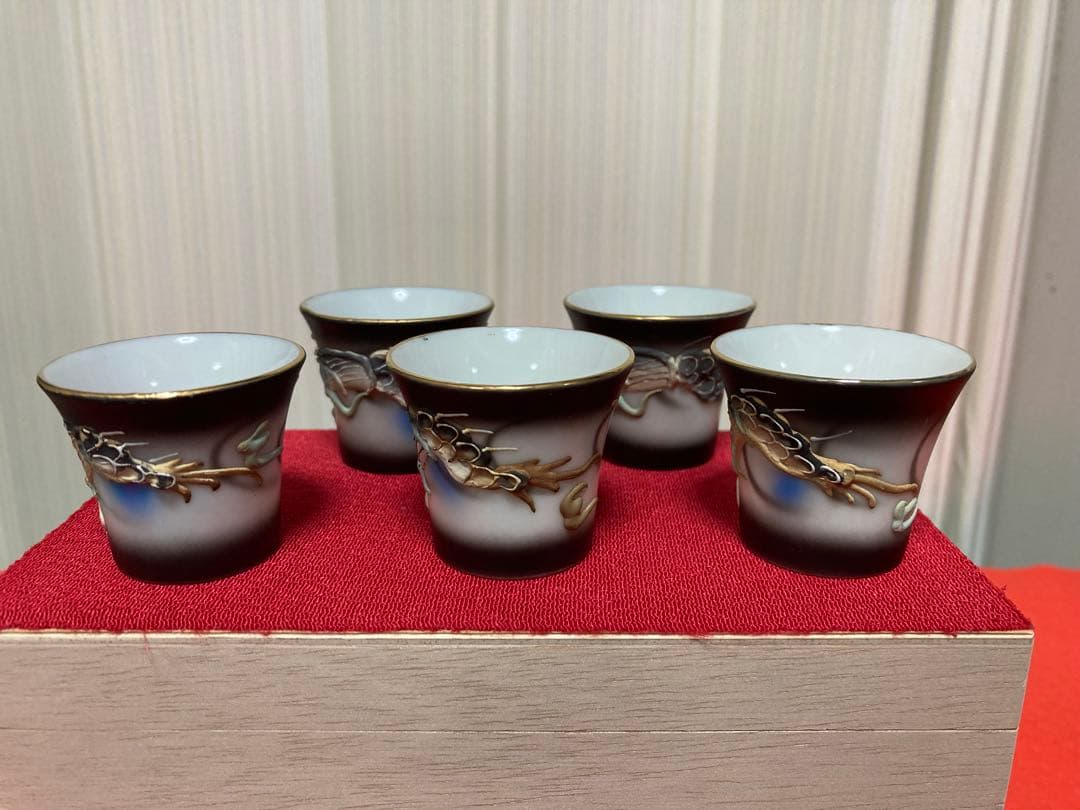 龍神　神具、仏具、供物　酒水器5個セット