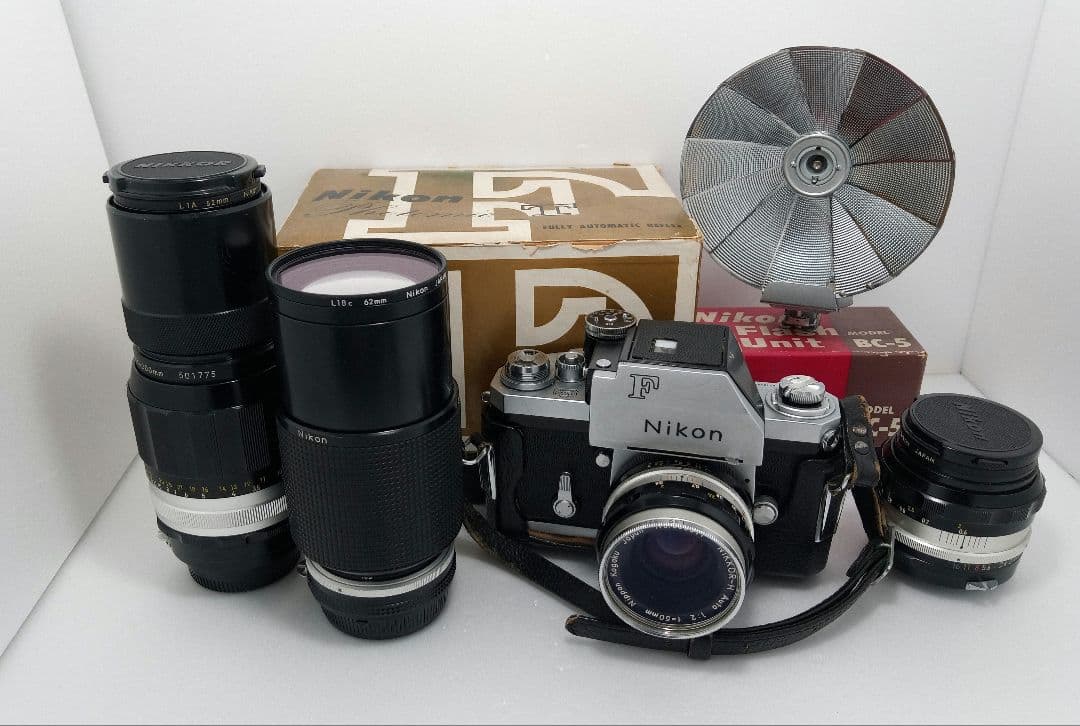 Nikon F フィルム一眼レフカメラセット
