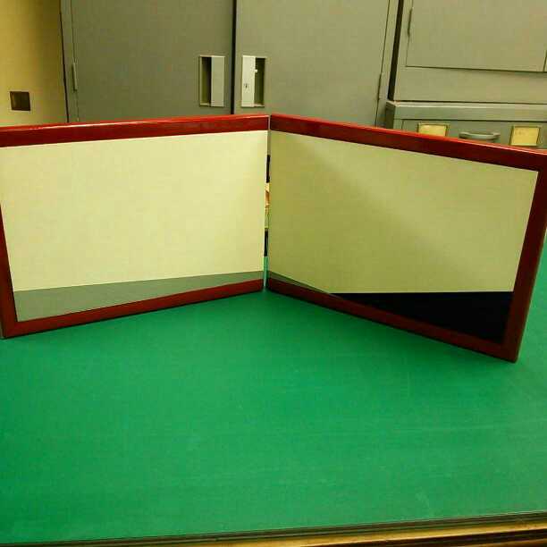 二曲屏風 金蝶番