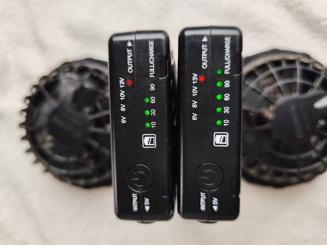 バートル 13Vファン、バッテリーセット