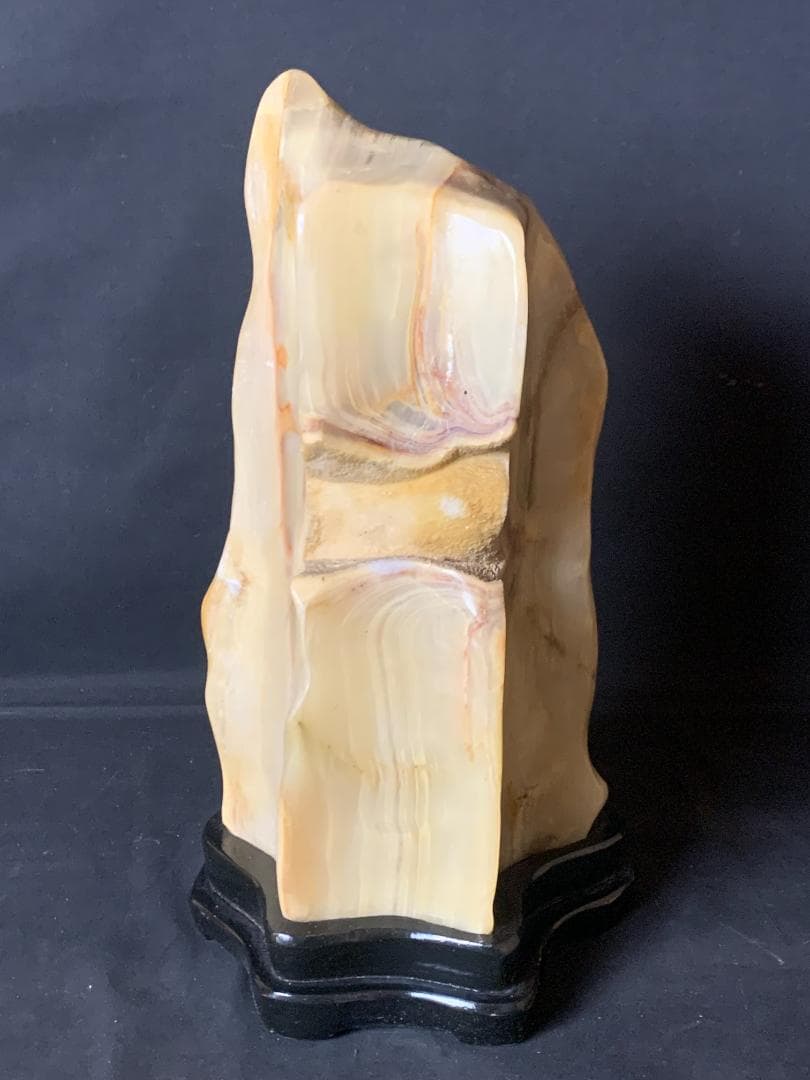 縞メノウ オニキス オニックス 瑪瑙 アゲート 原石 鑑賞石 11.73kg
