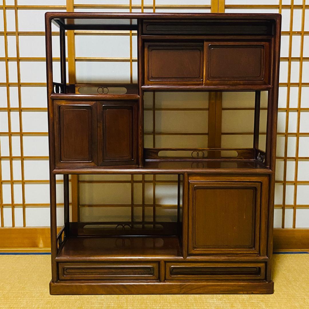 茶箪笥 飾り棚 和箪笥 飾り台 茶棚 古道具 古民具 昭和レトロ アンティーク