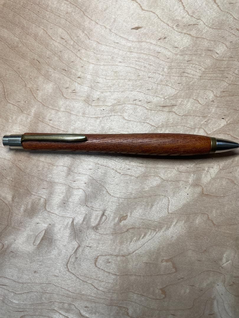 【woodpencraft 木軸ペン】雷神欅