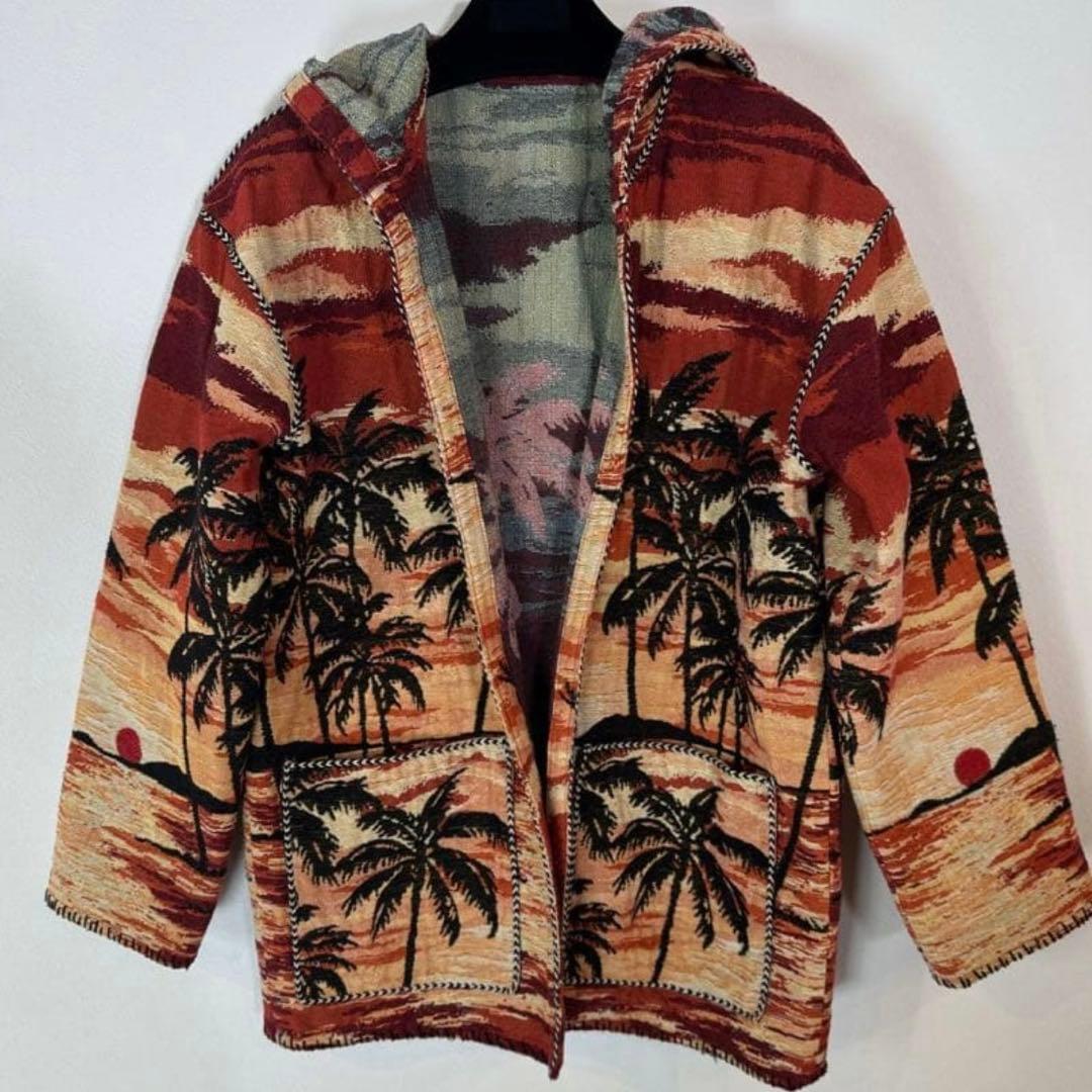 ビーチ風フード付きジャケット