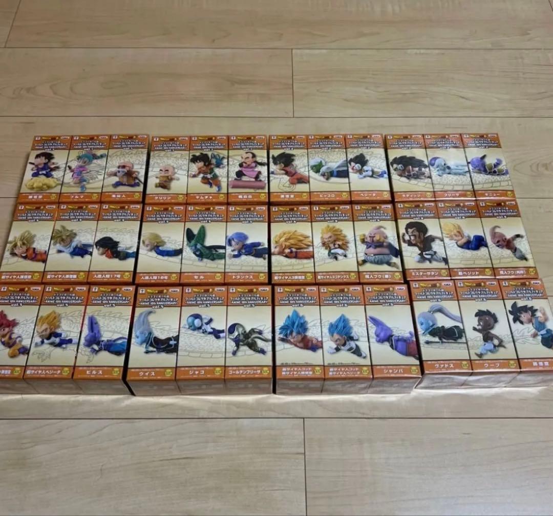 【未開封】ドラゴンボール　ワーコレ　36種　30th 全種セット　国内正規品