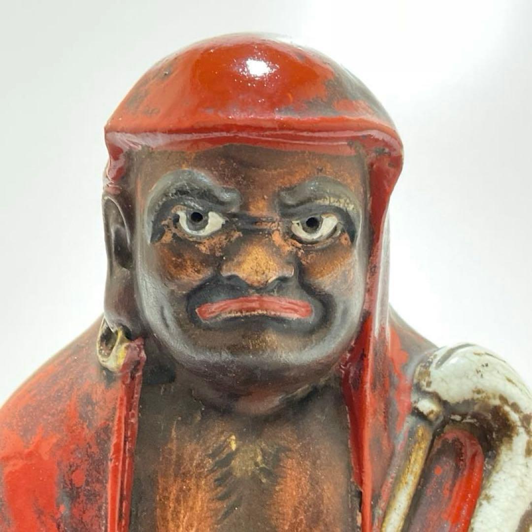 達磨大師像　陶器製