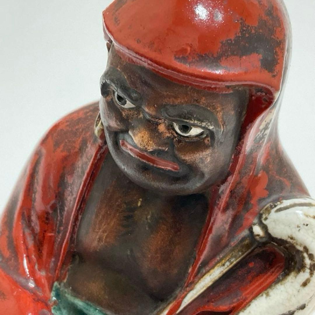 達磨大師像　陶器製