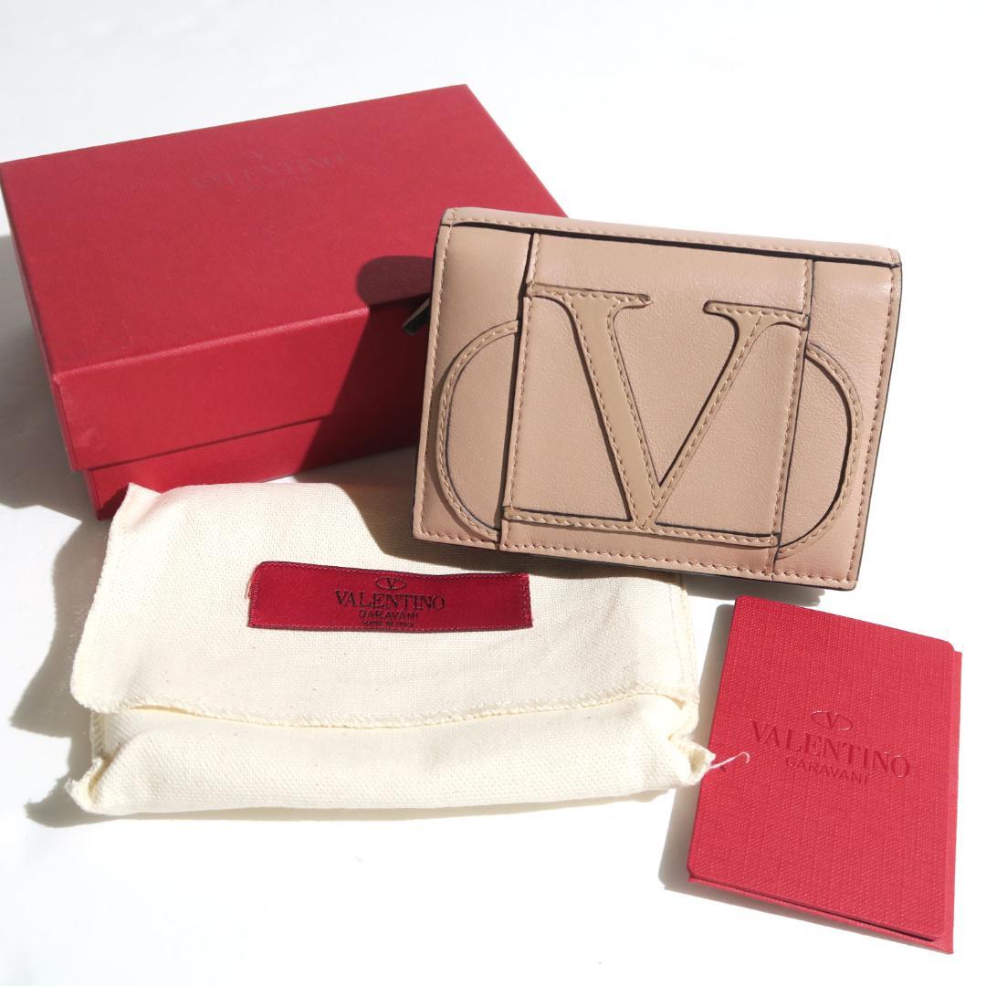 VALENTINO GARAVANI Vロゴ コンパクトウォレット ミニ財布